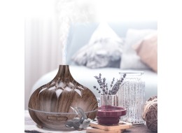 Aroma diffusore Palm legno grigio 500ml