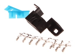 Presa OBD2 femmina senza pin montati, 16 pin liberi