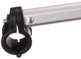 Braccio / supporto per telaio bici per portabici da gancio traino, lungo, lunghezza 24 cm - pezzo di