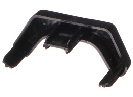 Tappo in plastica per la slitta del portabici BIKE 2 / 3 / 4, nero - pezzo di ricambio