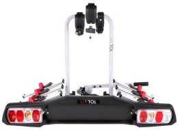 Portabici per gancio di traino BIKE 3 - 3 biciclette