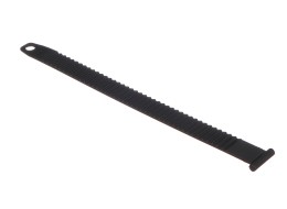 Cinturino di fissaggio per portabici da gancio, lunghezza 27cm, nero - ricambio