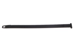 Cinturino di fissaggio per portabici da gancio, lunghezza 27cm, nero - ricambio