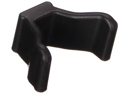 Tappo in plastica per la slitta del portabici E-BIKE 2, nero - pezzo di ricambio