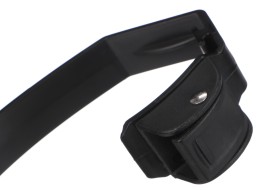Cintura a sgancio rapido per portabiciclette da gancio traino, lunghezza 38 cm, nera - ricambio
