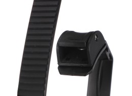 Cintura a sgancio rapido per portabiciclette da gancio traino, lunghezza 38 cm, nera - ricambio