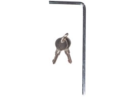 Barra trasversale con serratura in alluminio ROOF RACK 120 cm, portata 90 kg