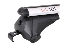 Barra trasversale in alluminio con serratura ROOF RACK IN PRO, 120cm, portata 90kg