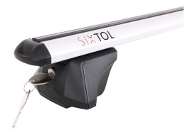 Barra trasversale in alluminio con serratura ROOF RACK FIX PRO, 120cm, portata 90kg