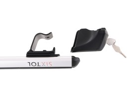 Barra trasversale in alluminio con serratura ROOF RACK FIX PRO, 120cm, portata 90kg