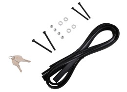 Barra trasversale in alluminio con serratura ROOF RACK FIX PRO, 120cm, portata 90kg