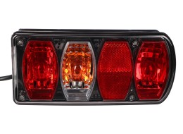Set di luci con cavo e spina 13 poli per portabici E-BIKE PREMIUM - ricambio