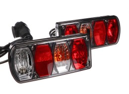 Set di luci con cavo e spina 13 poli per portabici E-BIKE PREMIUM - ricambio