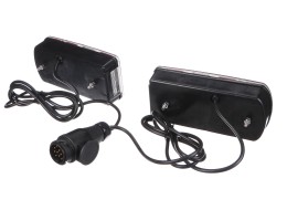 Set di luci con cavo e spina 13 poli per portabici E-BIKE PREMIUM - ricambio