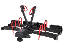 Portabici per gancio di traino E-BIKE 2 PREMIUM - 2 biciclette elettriche, portata 60kg, pieghevole