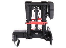 Portabici per gancio di traino E-BIKE 2 PREMIUM - 2 biciclette elettriche, portata 60kg, pieghevole