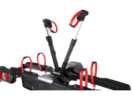 Portabici per gancio di traino E-BIKE 2 PREMIUM - 2 biciclette elettriche, portata 60kg, pieghevole