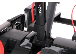 Portabici per gancio di traino E-BIKE 2 PREMIUM - 2 biciclette elettriche, portata 60kg, pieghevole