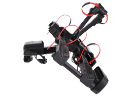 Portabici per gancio di traino E-BIKE 2 PREMIUM - 2 biciclette elettriche, portata 60kg, pieghevole