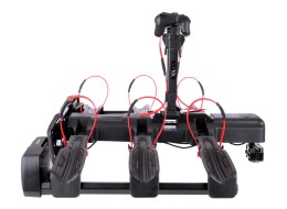 Portabici per gancio di traino E-BIKE 3 PREMIUM - 3 biciclette elettriche, portata 60 kg, pieghevole