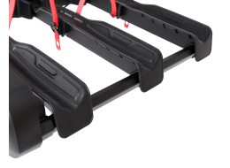 Portabici per gancio di traino E-BIKE 3 PREMIUM - 3 biciclette elettriche, portata 60 kg, pieghevole