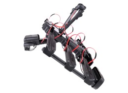 Portabici per gancio di traino E-BIKE 3 PREMIUM - 3 biciclette elettriche, portata 60 kg, pieghevole