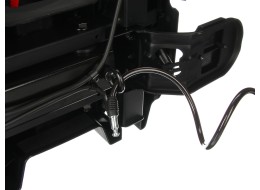 Portabici per gancio di traino E-BIKE 3 PREMIUM - 3 biciclette elettriche, portata 60 kg, pieghevole