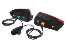 Set di luci con cavo e spina 13 poli per portabici E-BIKE PRO - pezzo di ricambio