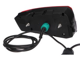 Set di luci con cavo e spina 13 poli per portabici E-BIKE PRO - pezzo di ricambio