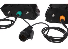 Set di luci con cavo e spina 13 poli per portabici E-BIKE PRO - pezzo di ricambio