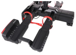 Portabici per gancio di traino E-BIKE 2 PRO - 2 biciclette elettriche, portata 60 kg, pieghevole