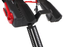 Portabici per gancio di traino E-BIKE 2 PRO - 2 biciclette elettriche, portata 60 kg, pieghevole