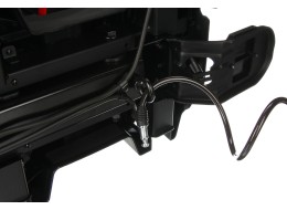 Portabici per gancio di traino E-BIKE 2 PRO - 2 biciclette elettriche, portata 60 kg, pieghevole