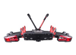 Portabici per gancio di traino E-BIKE 3 PRO - 3 biciclette elettriche, portata 60 kg, pieghevole