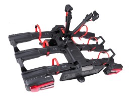 Portabici per gancio di traino E-BIKE 3 PRO - 3 biciclette elettriche, portata 60 kg, pieghevole