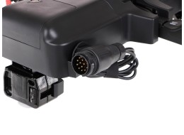 Portabici per gancio di traino E-BIKE 3 PRO - 3 biciclette elettriche, portata 60 kg, pieghevole
