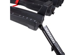 Portabici per gancio di traino E-BIKE 3 PRO - 3 biciclette elettriche, portata 60 kg, pieghevole