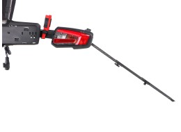 Portabici per gancio di traino E-BIKE 3 PRO - 3 biciclette elettriche, portata 60 kg, pieghevole