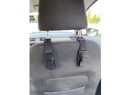 Gancio per auto per poggiatesta CAR HOOK 2, 2 pezzi
