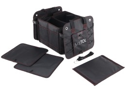 Organizzatore per bagagliaio auto CAR COMPACT 19 PRO, 19 scomparti, pieghevole