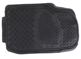 Tappetini auto universali in gomma CAR MAT UNI SET 2, set completo, 3 pz