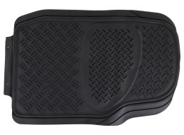 Tappetini auto universali in gomma CAR MAT UNI SET 3, set completo, 4 pz