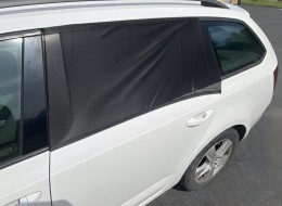 Tendina parasole per finestrino laterale dell'auto / copertura per porta CAR SUNSHADE SET 1, taglia