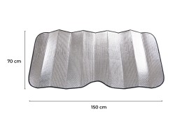 Parasole per parabrezza auto CAR SUNSHADE PRO 6, 150 x 70 cm