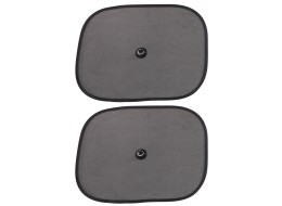 Parasole con ventosa per finestrino laterale CAR SUNSHADE SET 7, 44 x 36 cm, 2 pezzi