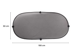 Parasole con ventosa per finestrino auto CAR SUNSHADE 8, 100 x 50 cm