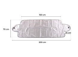 Copertura anti-brina, neve e sole CAR SNOW COVER 2, 200 x 70 cm