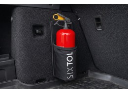 Supporto per estintore da 1 kg per auto con chiusura in velcro CAR FIRE 1