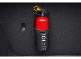 Supporto per estintore da 1 kg per auto con chiusura a strappo CAR FIRE 1