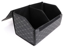 Organizzatore per bagagliaio auto CAR COMPACT ELEGANT L, 2 scomparti, pieghevole, con coperchio